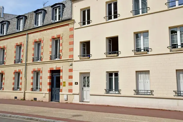 Saint-Germain-en-Laye; Frankrijk-april 20 2019: stadscentrum — Stockfoto