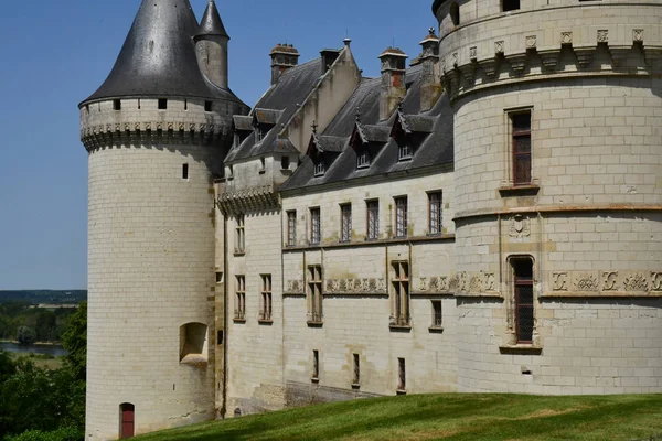 Chaumont sur Loire; Frankrijk-juni 29 2019: de renaissance kasteel — Stockfoto