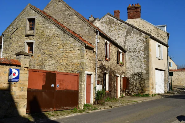 Sagy; Francia - 22 marzo 2019: il villaggio — Foto Stock