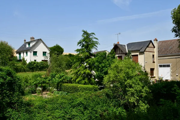 Vendome Γαλλία-Ιούνιος 28 2019: η γραφική παλιά πόλη — Φωτογραφία Αρχείου