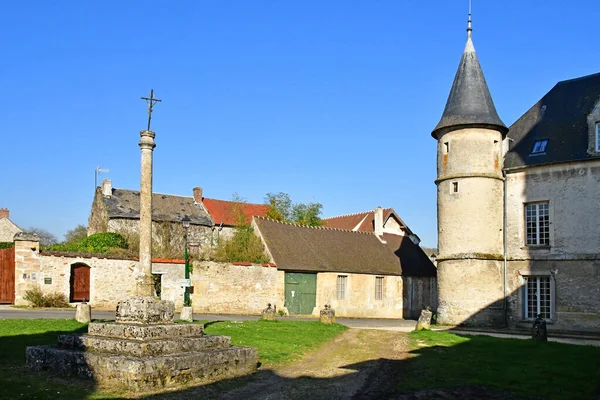 Themericourt; Francie - březen 30 2019: malebná vesnice — Stock fotografie