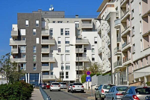 Cergy le Haut; França - 30 de março de 2019: cidade moderna — Fotografia de Stock