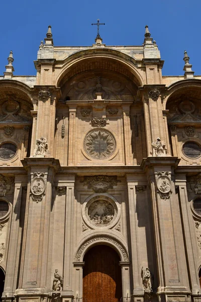 格拉纳达;西班牙 - 八月27 2019 ： 化身大教堂 — 图库照片