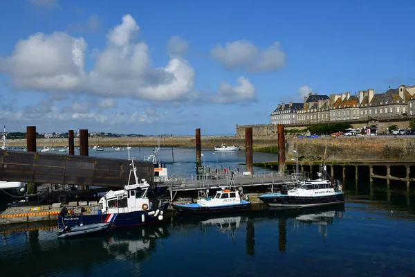 Saint Malo ; France - 28 juillet 2019 : la ville pittoresque — Photo