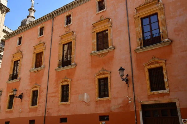 Granada Španělsko-srpen 27 2019: Plaza de Las Pasiegas — Stock fotografie