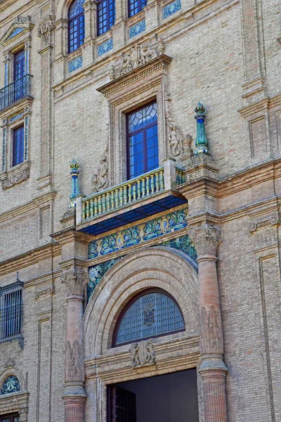 Sevilla; Spain - august 28 2019 : Plaza de Espana Royalty Free Stock Photos