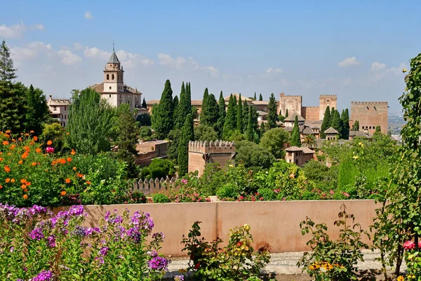 Granada; España - 27 de agosto de 2019: Alhambra — Foto de Stock