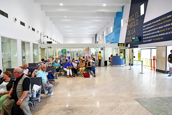 Sevilla; Spain - august 29 2019 : San Pablo airport — Stock Photo, Image