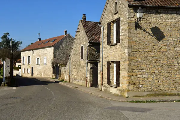 Sagy; Γαλλία - 22 Μαρτίου 2019: το χωριό — Φωτογραφία Αρχείου