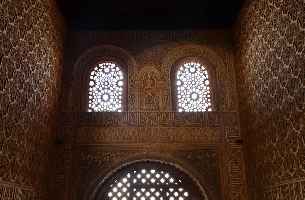 Granada; Espanha - 27 de agosto de 2019: Palácio de Alhambra — Fotografia de Stock