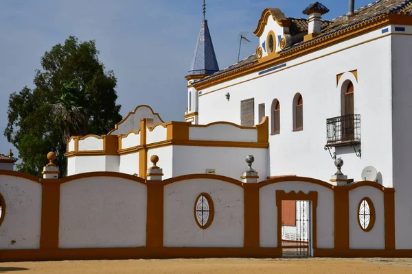 Sevilla; Isla Minima, İspanya - 26 Ağustos 2019 : hacienda — Stok fotoğraf