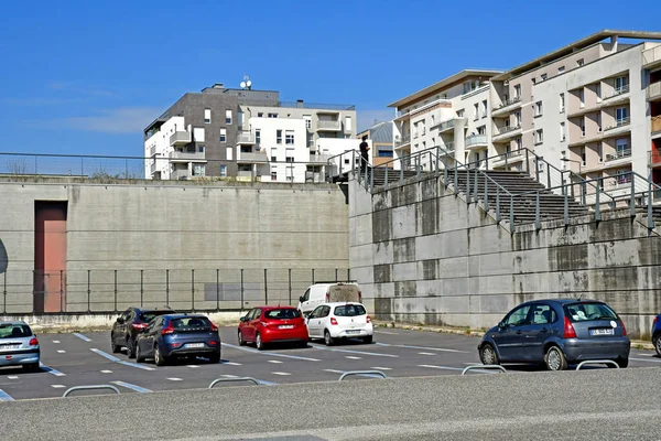 Cergy le Haut; France - march 30 2019 : modern city — Stock Photo, Image