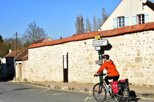 Sagy; Francie - březen 22 2019: obec — Stock fotografie