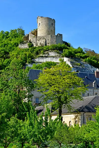 La Roche Guyon；France - May 15 2019：picturesque village — 图库照片