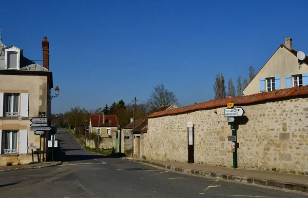 Sagy; france - 22. März 2019: das Dorf — Stockfoto