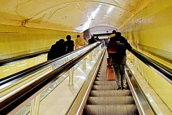 Paris; França - 1 de maio de 2019: a Gare du Nord — Fotografia de Stock