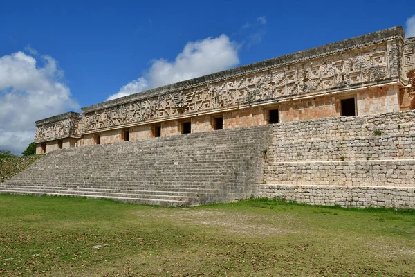 Uxmal; United Mexican State - may 18 2018 : pre Columbian site — Stock Photo, Image