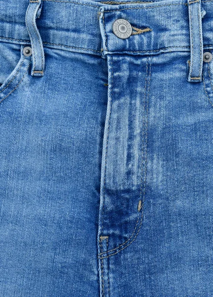 Paris; Frankreich - 30. März 2019: Nahaufnahme einer blauen Jeans — Stockfoto