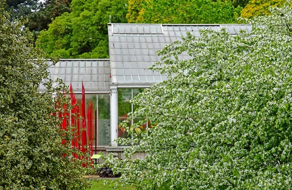 Londen; Kew, Engeland - 5 mei 2019: de Kew Gardens — Stockfoto