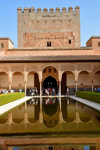 Granada; España - 27 de agosto de 2019: Alhambra — Foto de Stock