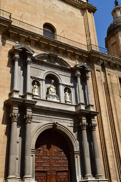 Гранада; Испания - 27 августа 2019 года: Воплощение собора — стоковое фото