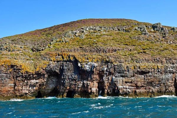 Plevenon; Frankreich - 28. Juli 2019: Cap Frehel — Stockfoto