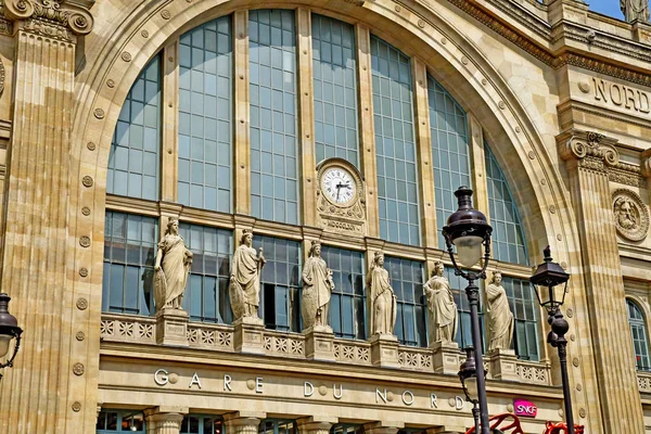 París; Francia - 1 de mayo de 2019: la Estación del Norte —  Fotos de Stock