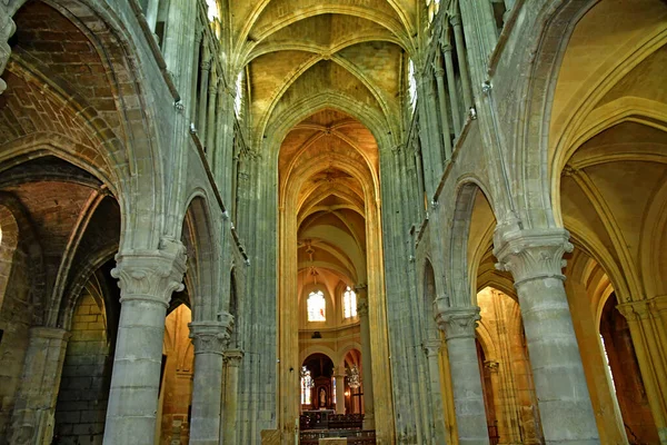 Triel Sur Seine France May 2020 Historical Saint Martin Church — Stock Photo, Image