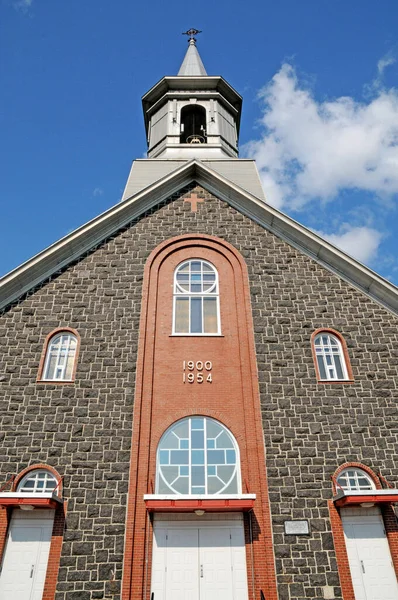 Quebec Kanada Června 2018 Historický Kostel Bruna — Stock fotografie