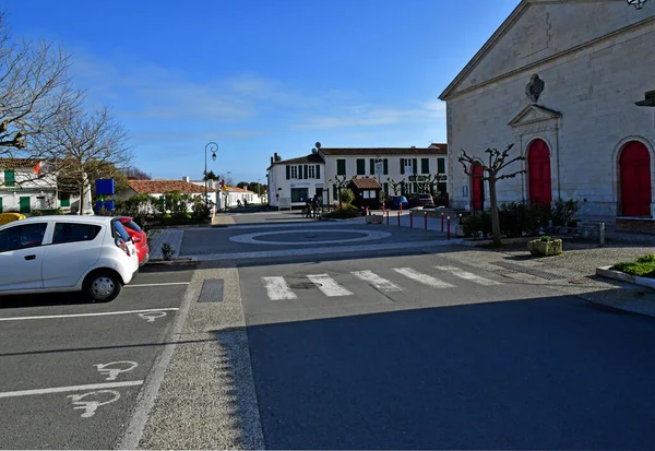 Saint Clement Des Baleines Ile França Março 2020 Pitoresca Aldeia — Fotografia de Stock