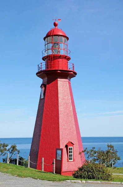 Quebec Canada June 2018 Lighthouse Martre Gaspesie — Stock Photo, Image