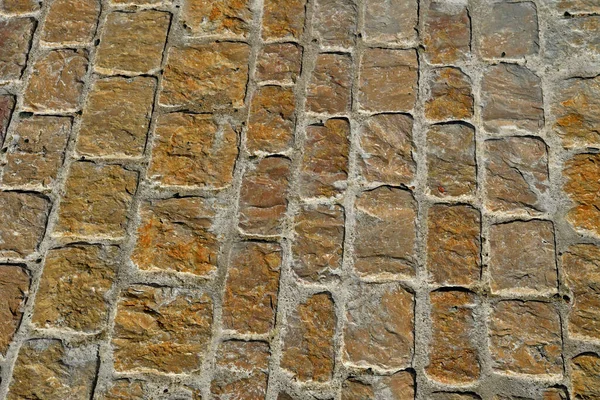 Saint Clement Des Baleines Ile France March 2020 Cobblestones Path — Stock Photo, Image