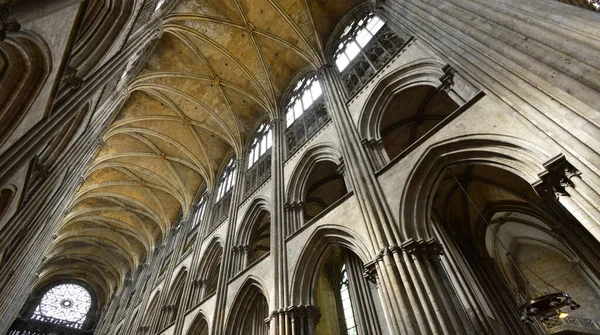 Rouen Frankrijk September 2019 Notre Dame Kathedraal — Stockfoto