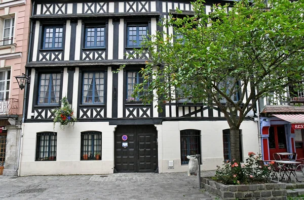 Rouen Frankrijk September 2019 Het Stadscentrum — Stockfoto