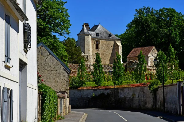 Arthies Francia Maggio 2020 Castello Costruito Nel Xvi Secolo — Foto Stock