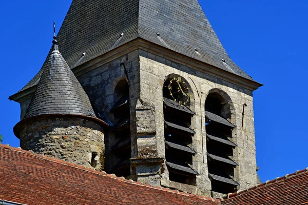 Aincourt France May 2020 Martin Church — стокове фото