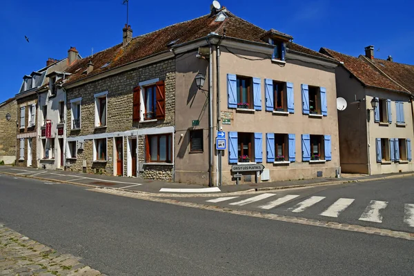 Cormeilles Vexin Fransa Mayıs 2020 Resimli Köy — Stok fotoğraf