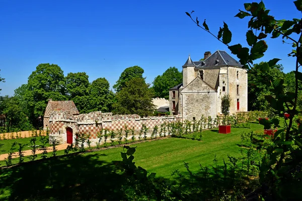 Arthies Francia Abril 2018 Castel Construido Siglo Xvi —  Fotos de Stock