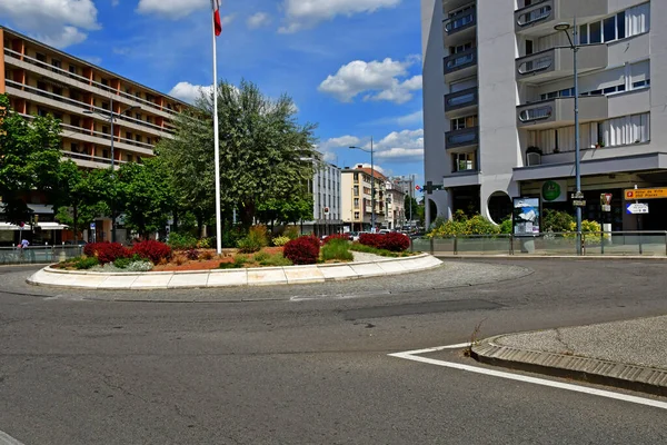 Poissy Francia Maggio 2020 Centro Della Città — Foto Stock