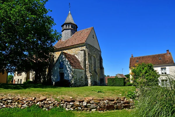 Heaulme Francia Maggio 2020 Chiesa Saint Georges — Foto Stock