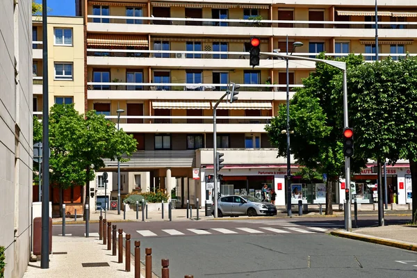 Poissy Frankrijk Mei 2020 Het Stadscentrum — Stockfoto