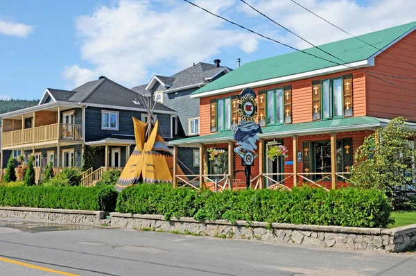 Quebec Canada June 2018 Picturesque Village Tadoussac — Stock Photo, Image