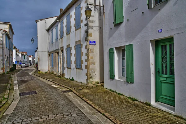 Flotte Ile France March 2020 Picture Resenque Village — 스톡 사진