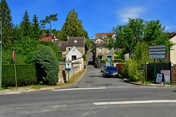 Montgeroult Fransa Mayıs 2020 Pitoresk Köy — Stok fotoğraf