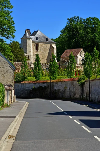 Arthies France Mai 2020 Château Construit Xvie Siècle — Photo