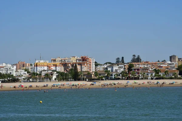 Sanlucar Barrameda Spain August 2019 River Tourism Sevilla Cadiz — Stock Fotó