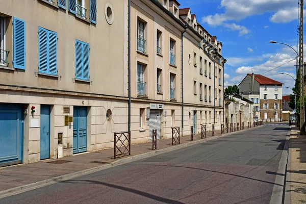 Poissy França Maio 2020 Centro Cidade — Fotografia de Stock