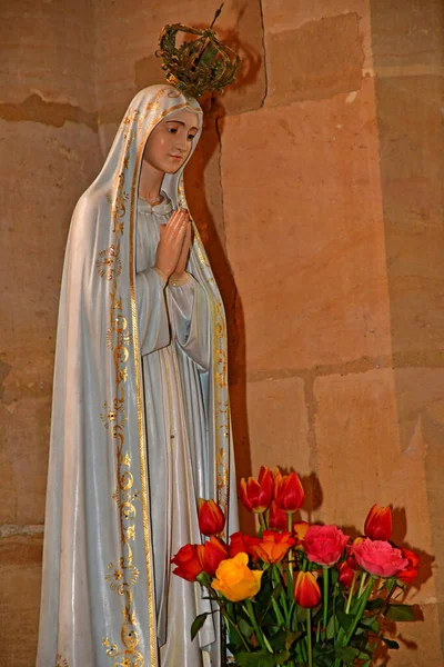 Triel Sur Seine Francia Mayo 2020 Histórica Iglesia San Martín — Foto de Stock