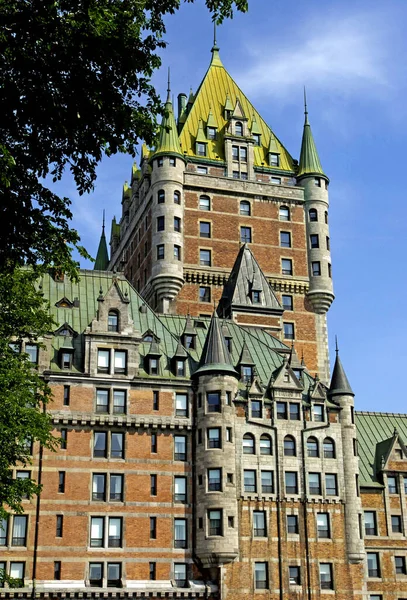 Quebec Canada Juni 2018 Chateau Frontenac Gebouwd 1893 Door Bruce — Stockfoto