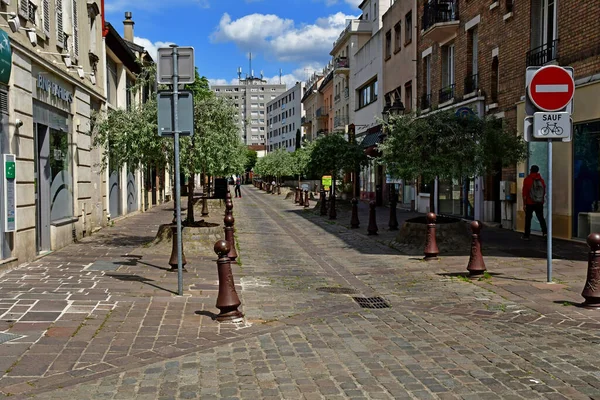 Poissy Francie Květen 2020 Centrum Města — Stock fotografie